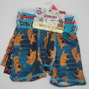 Bioworld 3 Pack Scooby-Doo Boys Athletic Boxer Briefs - SIZE 4xs